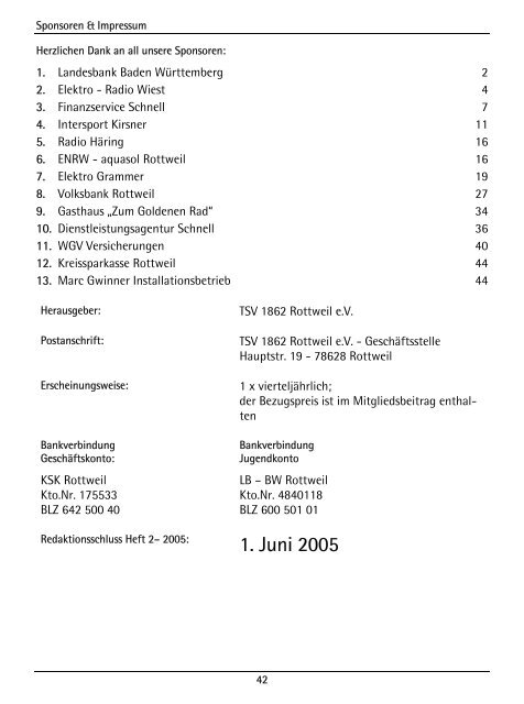 TSV Aktuell 2005_01.pdf - TSV Rottweil