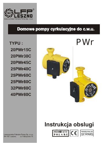 Instrukcja obslugi - LFP