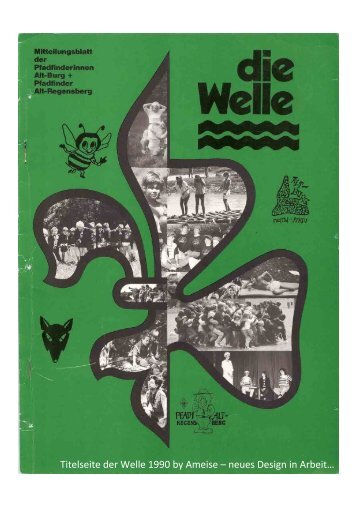 Titelseite der Welle 1990 by Ameise Ê¹ Å¶ÄÆµÄÆ ... - Meitlipfadi Altburg