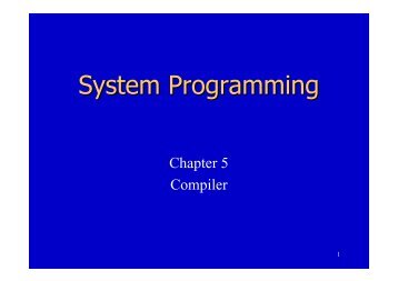 System Programming