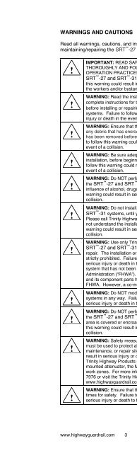 SRT-27 Post - Trinity Highway Products, LLC