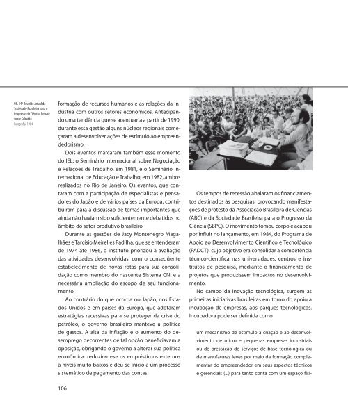 40 anos do IEL na trajetÃ³ria da indÃºstria no Brasil - CNI