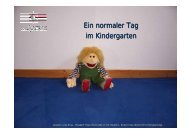 Ein normaler Tag im Kindergarten - St. Augustinus Kindergarten ...