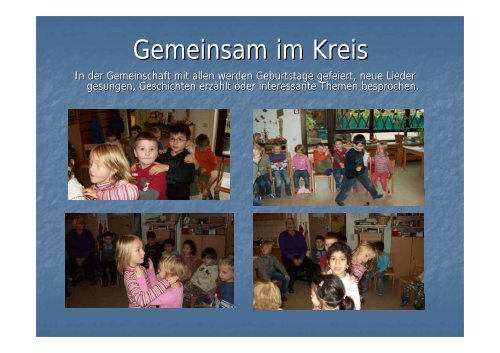 Ein normaler Tag im Kindergarten - St. Augustinus Kindergarten ...