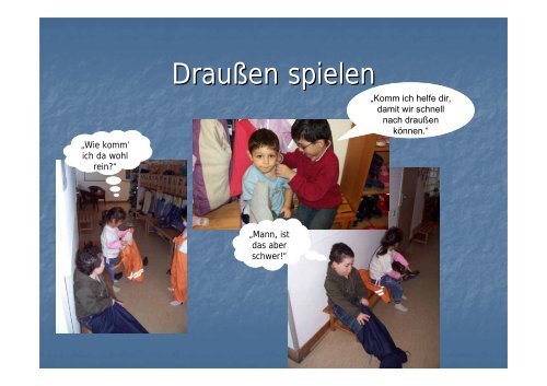 Ein normaler Tag im Kindergarten - St. Augustinus Kindergarten ...