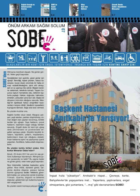 SOBE'den - Mimarlar Odası Ankara Şubesi