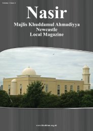 Obey and Love the Holy Prophet (saw) - Majlis Khuddamul ...