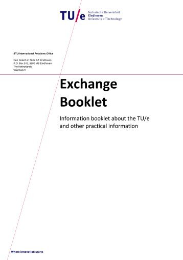 Exchange Booklet - TU/e