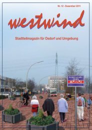 Stadtteilmagazin fÃƒÂ¼r Osdorf und Umgebung - Westwind