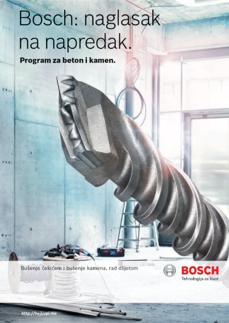 BOSCH Program za beton i kamen