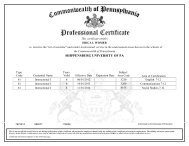 PA Certification