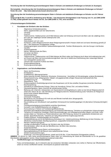 Anmeldeformular - Gesamtschule Gleiberger Land