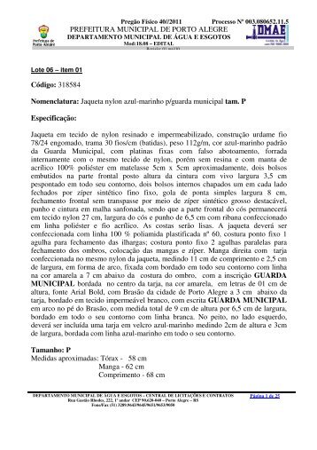 Jaqueta nylon azul-marinho p/guarda municipal tam. P Especifi