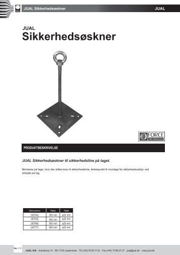 SikkerhedsÃ¸skner - JUAL