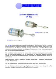 The low-cost sensor: VA-100