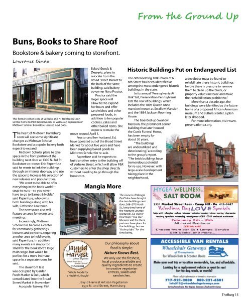 February 2012 Greater Harrisburg's Community Newspaper - theBurg