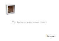 OSIX - Real-time network and performance monitoring ... - Polystar