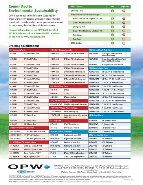 is your ast evr compliant? - national petroleum equipment