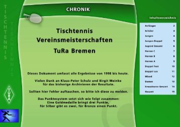 CHRONIK - TURA Bremen eV