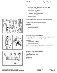 RA Removing and installing clutch pedal - Rfdm.com