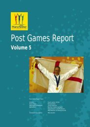 Post Games Report - Commonwealth Games Federation