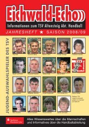Informationen zum TSV Altensteig Abt. Handball