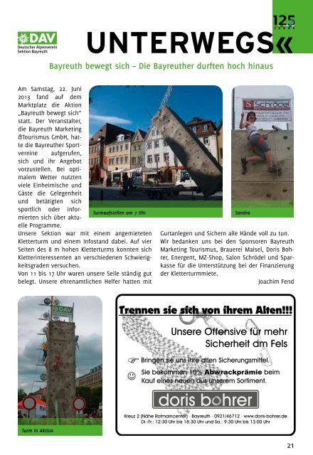 Download von BAYREUTH alpin als pdf-File