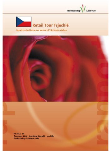 Retail Tour Tsjechië - Productschap Tuinbouw