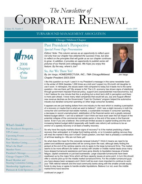 CORPORATE RENEWAL - Turnaround Management Association