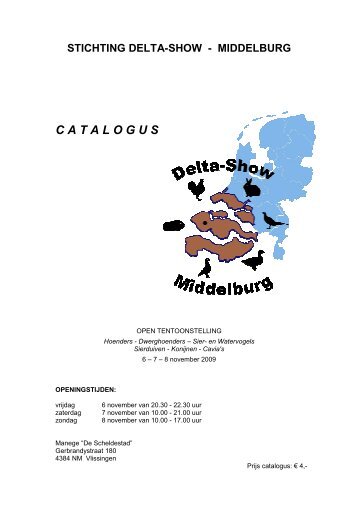 MIDDELBURG CATALOGUS - Delta-Show