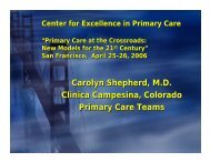 Powerpoint Slides - Family and Community Medicine
