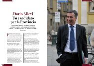 Un candidato per la Provincia Dario Allevi - Monza Club