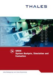 SASIE System Analysis, Simulation and Evaluation
