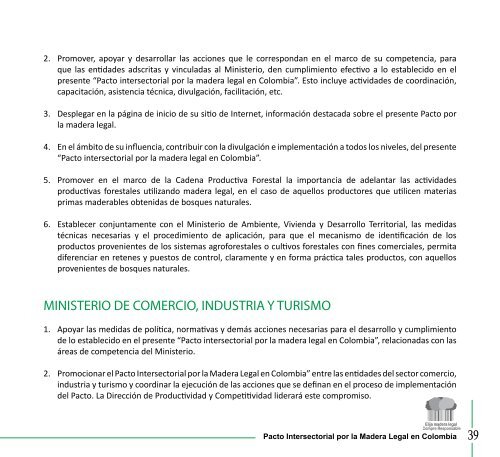 Cartilla del Pacto Intersectorial - Camacol