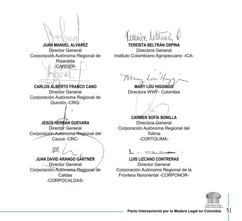 Cartilla del Pacto Intersectorial - Camacol