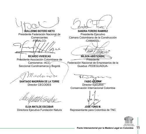 Cartilla del Pacto Intersectorial - Camacol