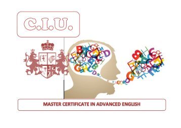 Máster Certificado en Idioma Ingles Avanzado