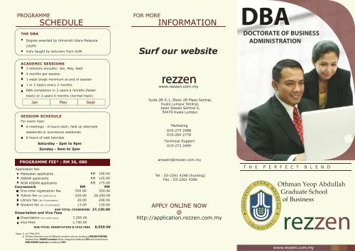 doctorate of business administration dba - Rezzen