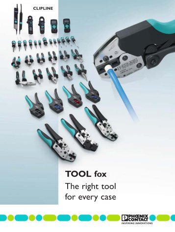 TOOL fox The right tool for every case - Phoenix Contact