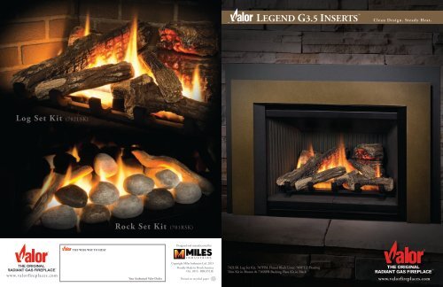 Legend G3 5 Inserts Valor