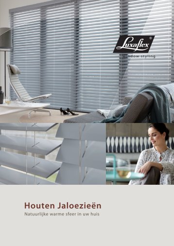 Houten Jaloezieën - Luxaflex