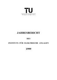 JAHRESBERICHT 1999 - EA - Technische UniversitÃ¤t Wien