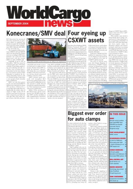 WCN Sept Front page - WorldCargo News Online