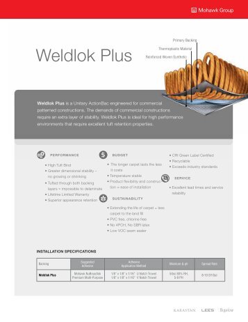Weldlok Plus - Mohawk Group