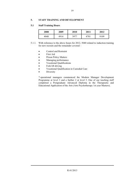 HM Prison La Moye Ã¢Â€Â“ Annual Report 2012 - States Assembly