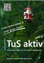 Wir wünschen Frohe Weihnachten! 24 lange Tage - TuS Müssen ...