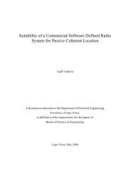 Suitability of a Commercial Software Defined Radio System for ...
