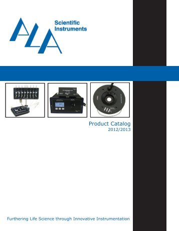 Product Catalog - ALA Scientific Instruments