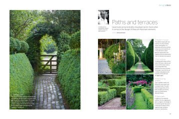 Paths and terraces - Arne Maynard Garden Design