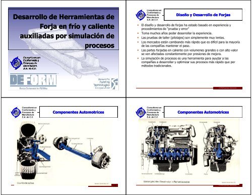 DiseÃ±o de Herramientas de Forja en Frio y Caliente Auxiliados por ...